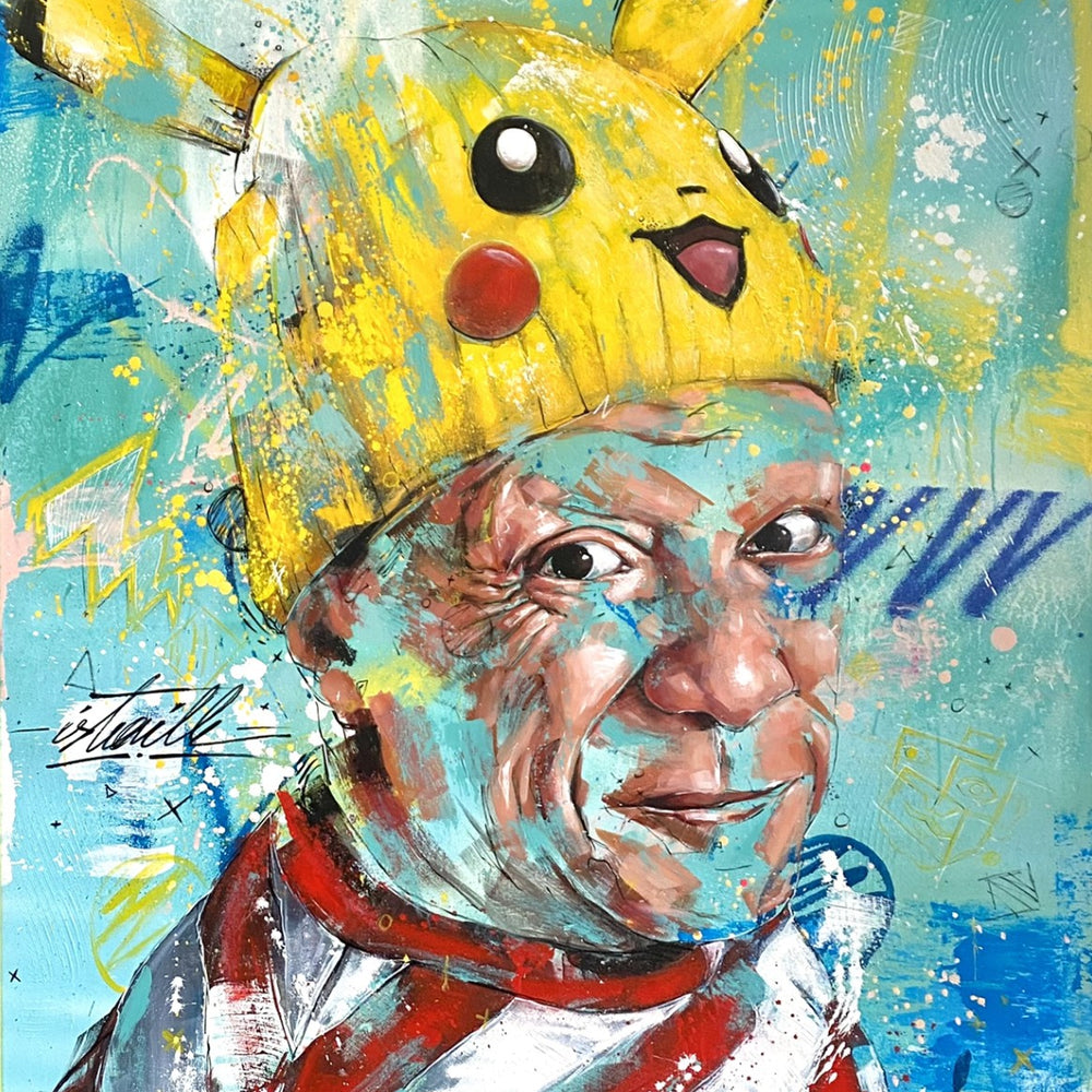 Pikacho Le Cancre by Istraille by Istraille - Signature Fine Art