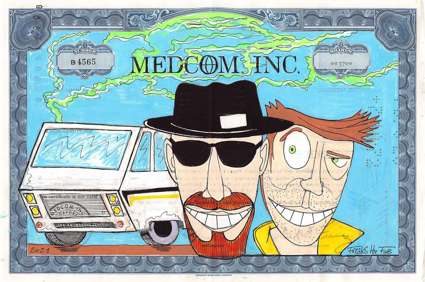 Breaking Medcom by Freaks the Fab - Signature Fine Art