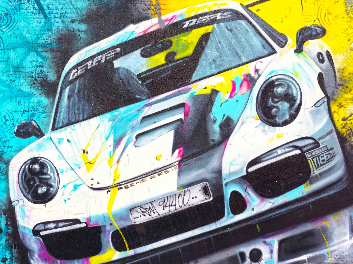 Porsche Art Car by Vincent Bardou