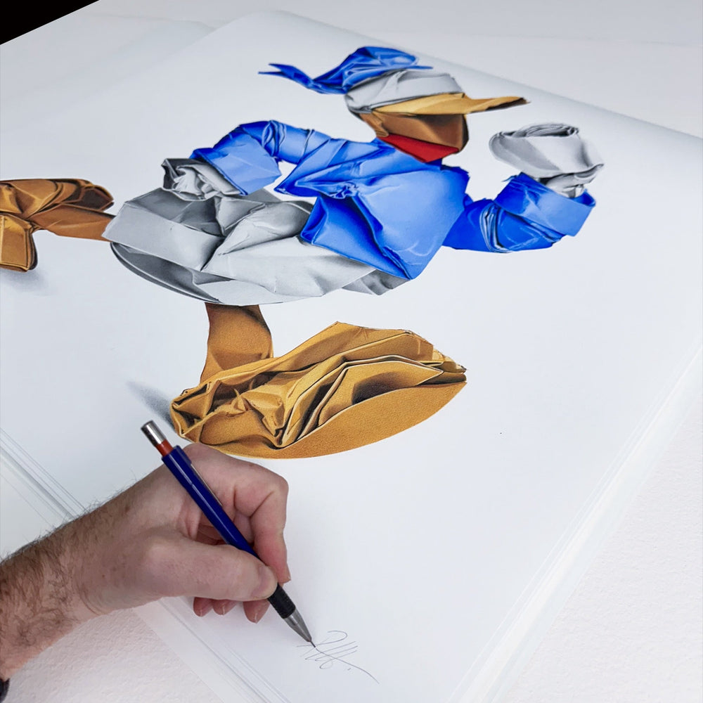 
                      
                        Donald Duck Origami (Limited Edition) by Alessandro Paglia
                      
                    