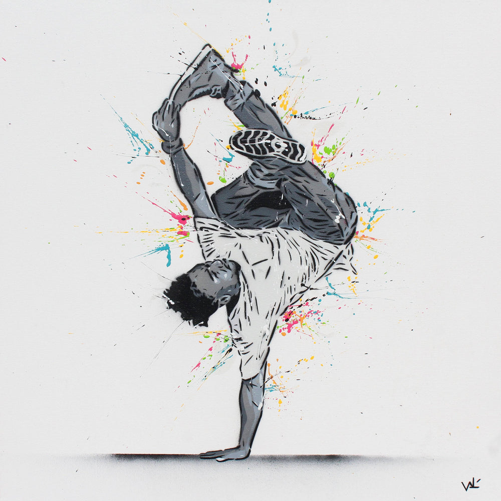 
                  
                    B-Boy by Valé Stencil - Signature Fine Art
                  
                