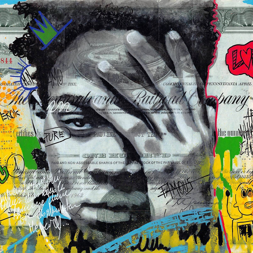 Basquiat by Nathalie Molla - Signature Fine Art