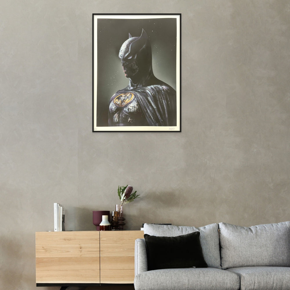 Batman by Onemizer (Hand-embellished limited edition print)