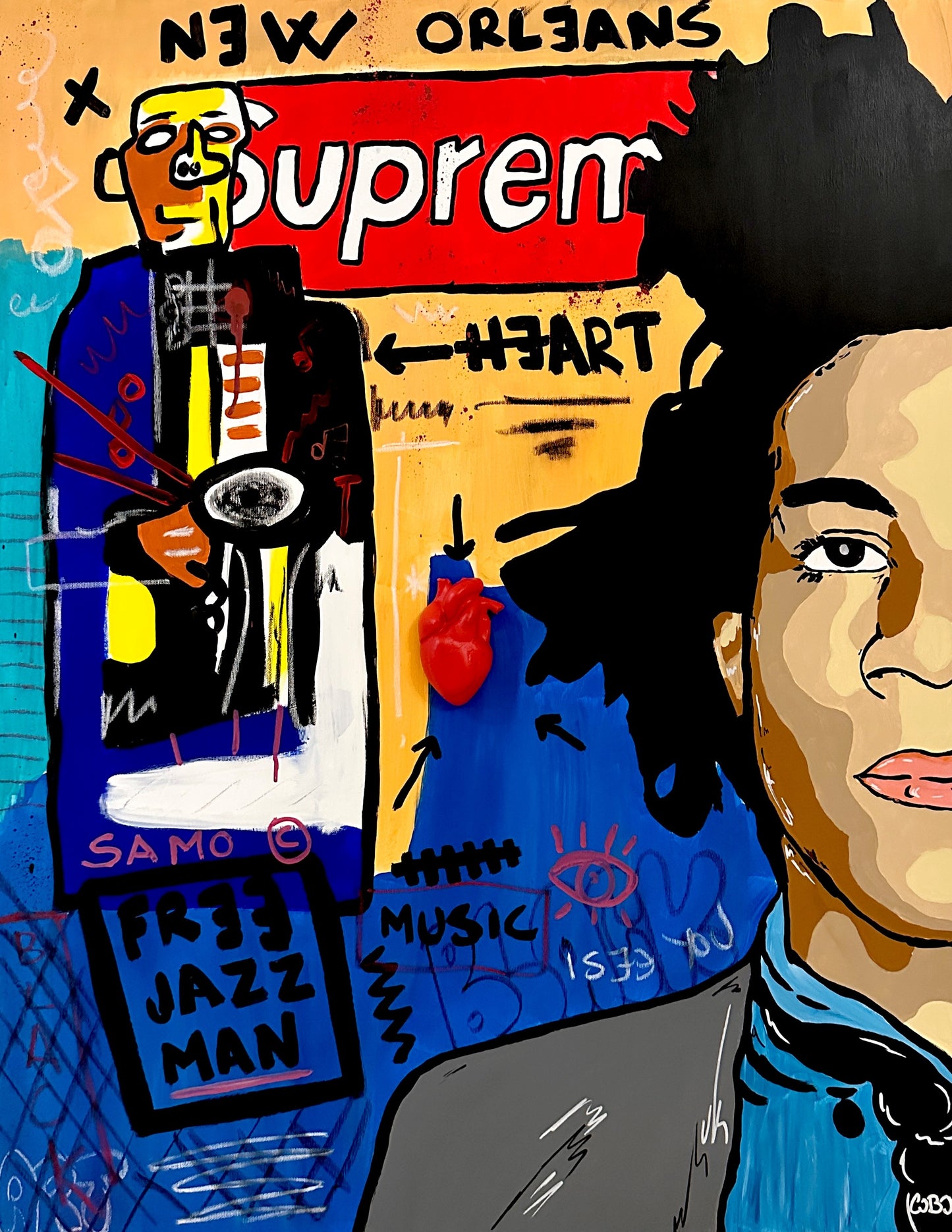 Supreme New Orleans by CobO by cObo - Signature Fine Art