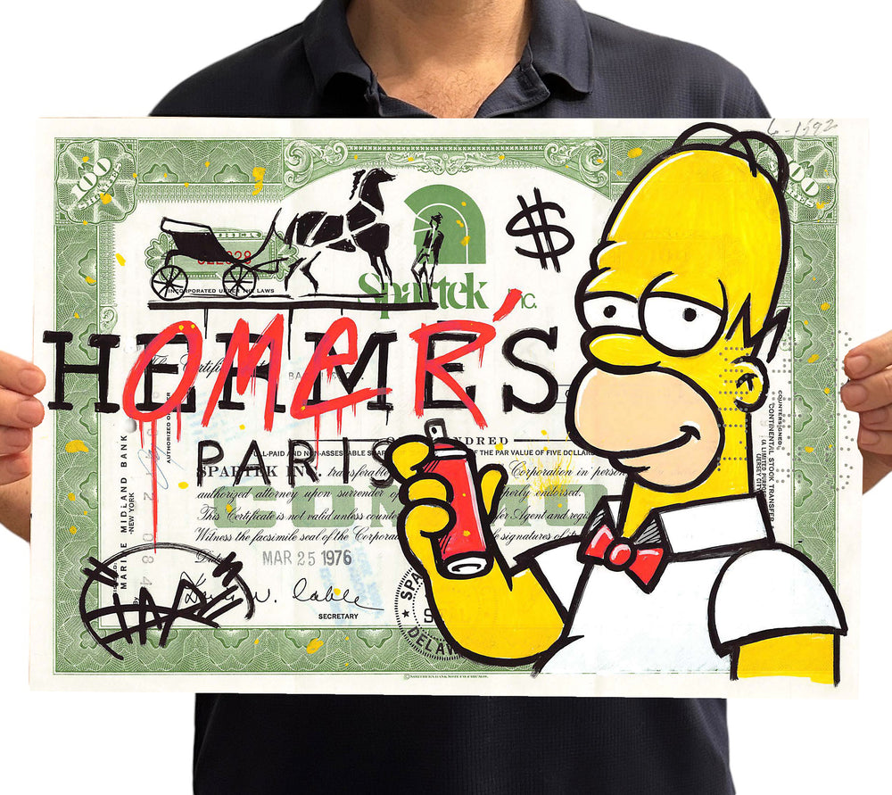 Homer Vandal by Daru (Print)