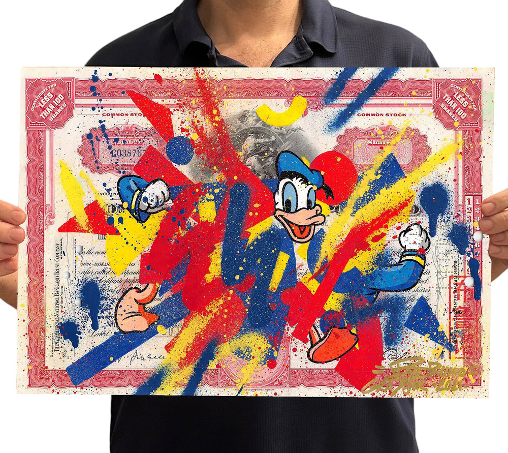 Donald X Picasso by Brunograffer (Print)