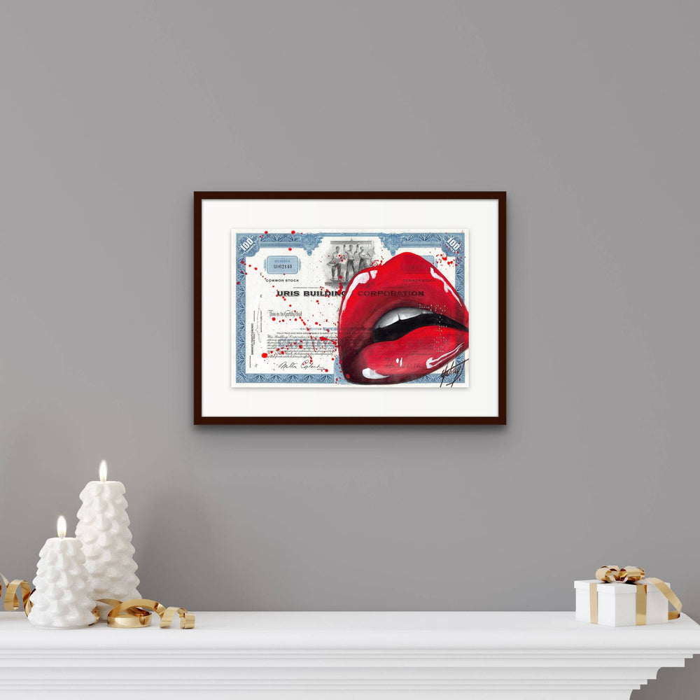 
                  
                    Glossy Lips by Julie Galiay - Signature Fine Art
                  
                