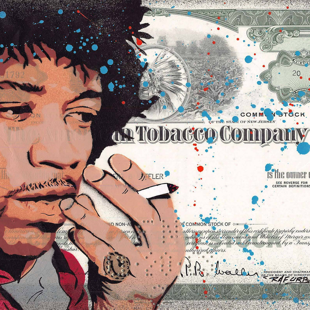 Hendrix by Raf Urban - Signature Fine Art