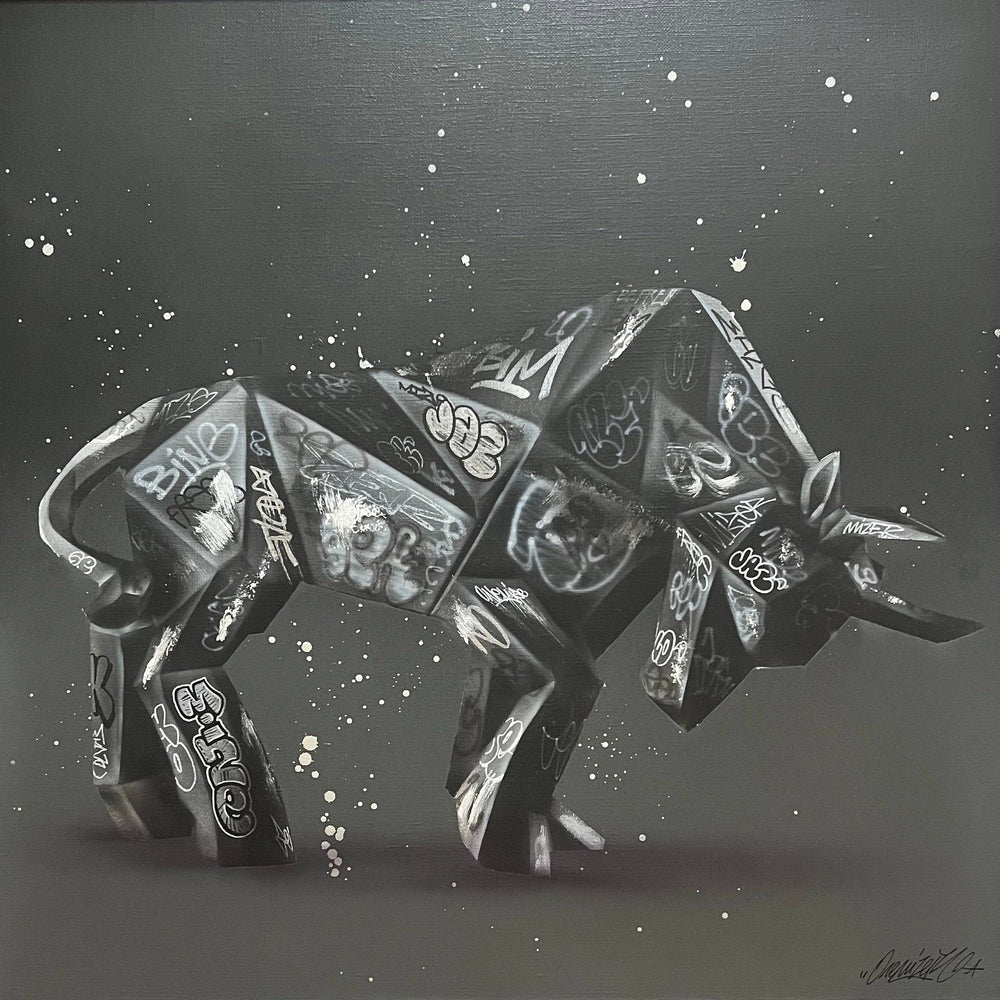 
                  
                    Bull by Onemizer - Signature Fine Art
                  
                