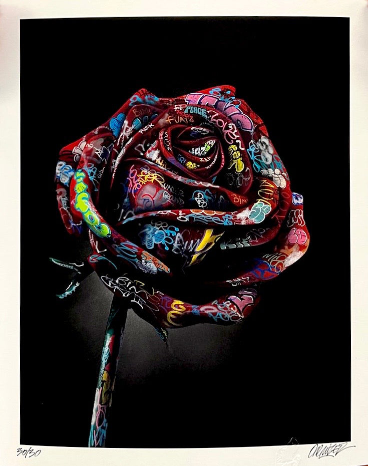 Street Flower by Onemizer (Official limited edition print)