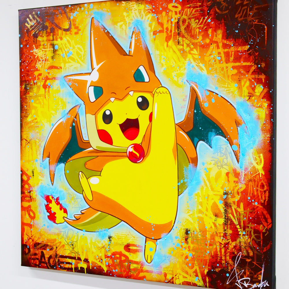 
                      
                        Pikachu Cosplayed Charizard by Vincent Bardou
                      
                    