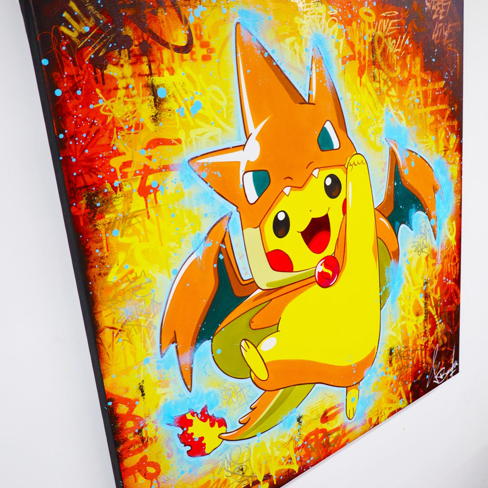 
                      
                        Pikachu Cosplayed Charizard by Vincent Bardou
                      
                    