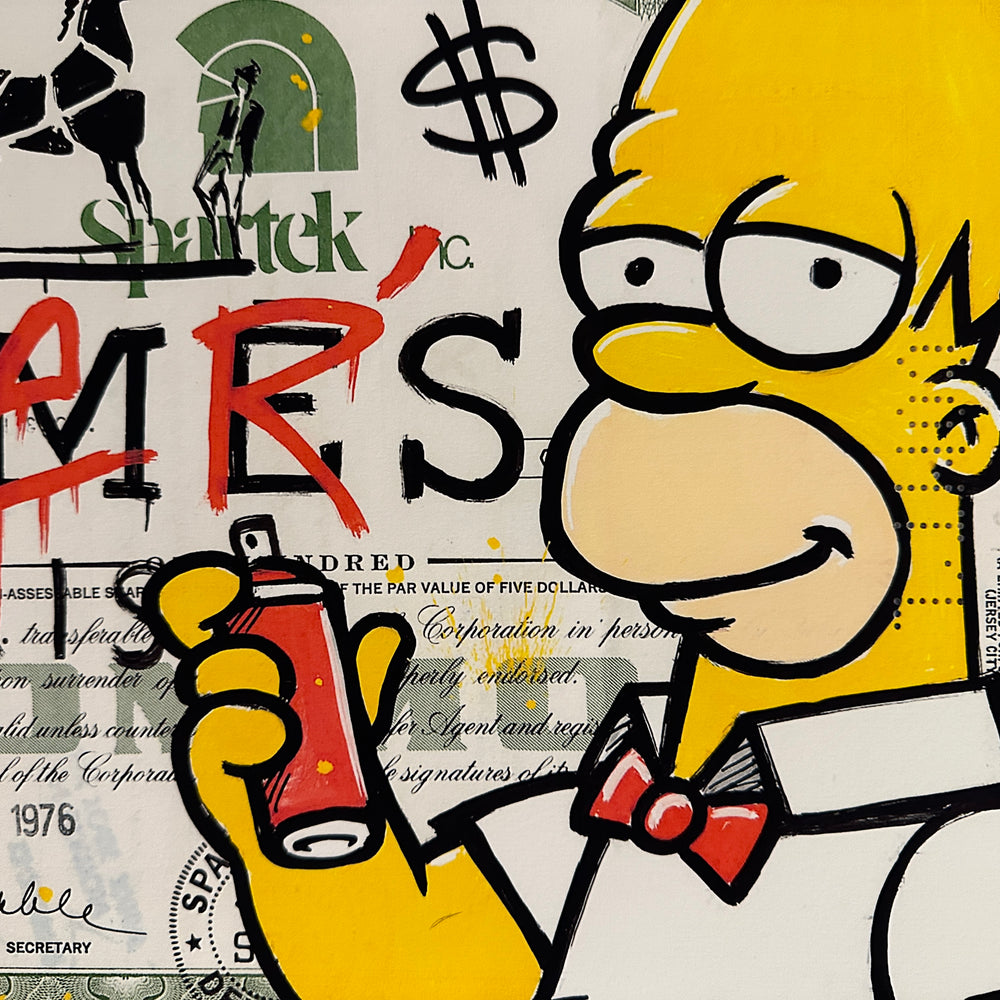 
                      
                        Homer Vandal by Daru (Limited Edition Print) by Daru - Signature Fine Art
                      
                    