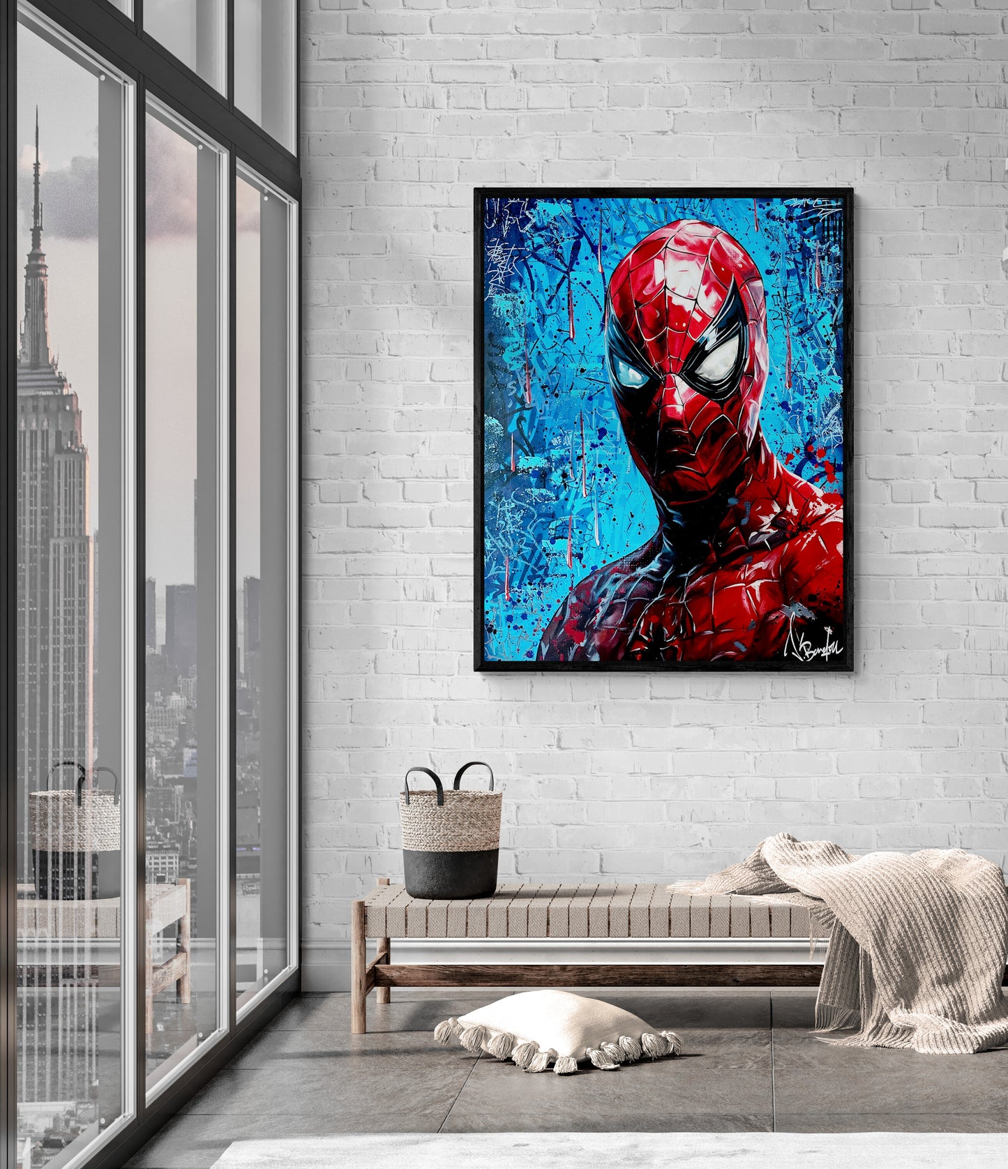 SPIDER-MAN by Vincent Bardou by Vincent Bardou - Signature Fine Art