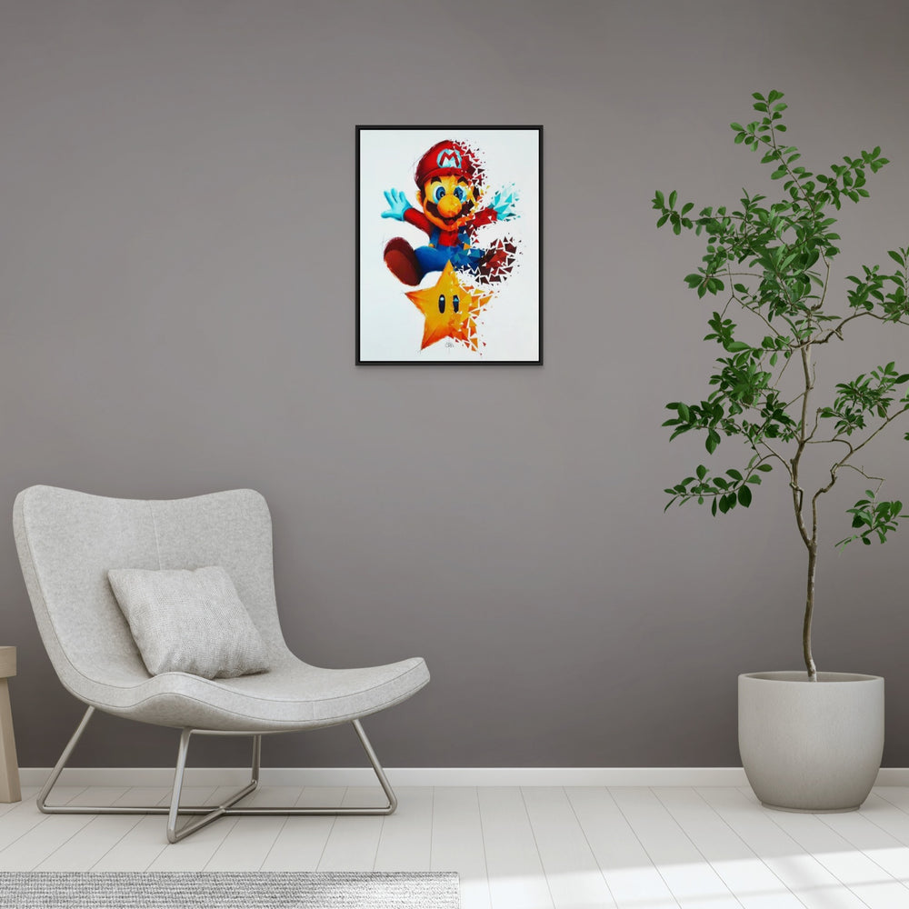 
                  
                    Super Mario Star by Sabrina Beretta (Print)
                  
                