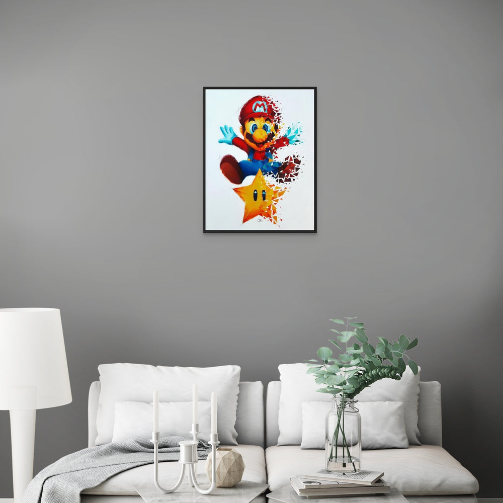 Super Mario Star by Sabrina Beretta (Print)