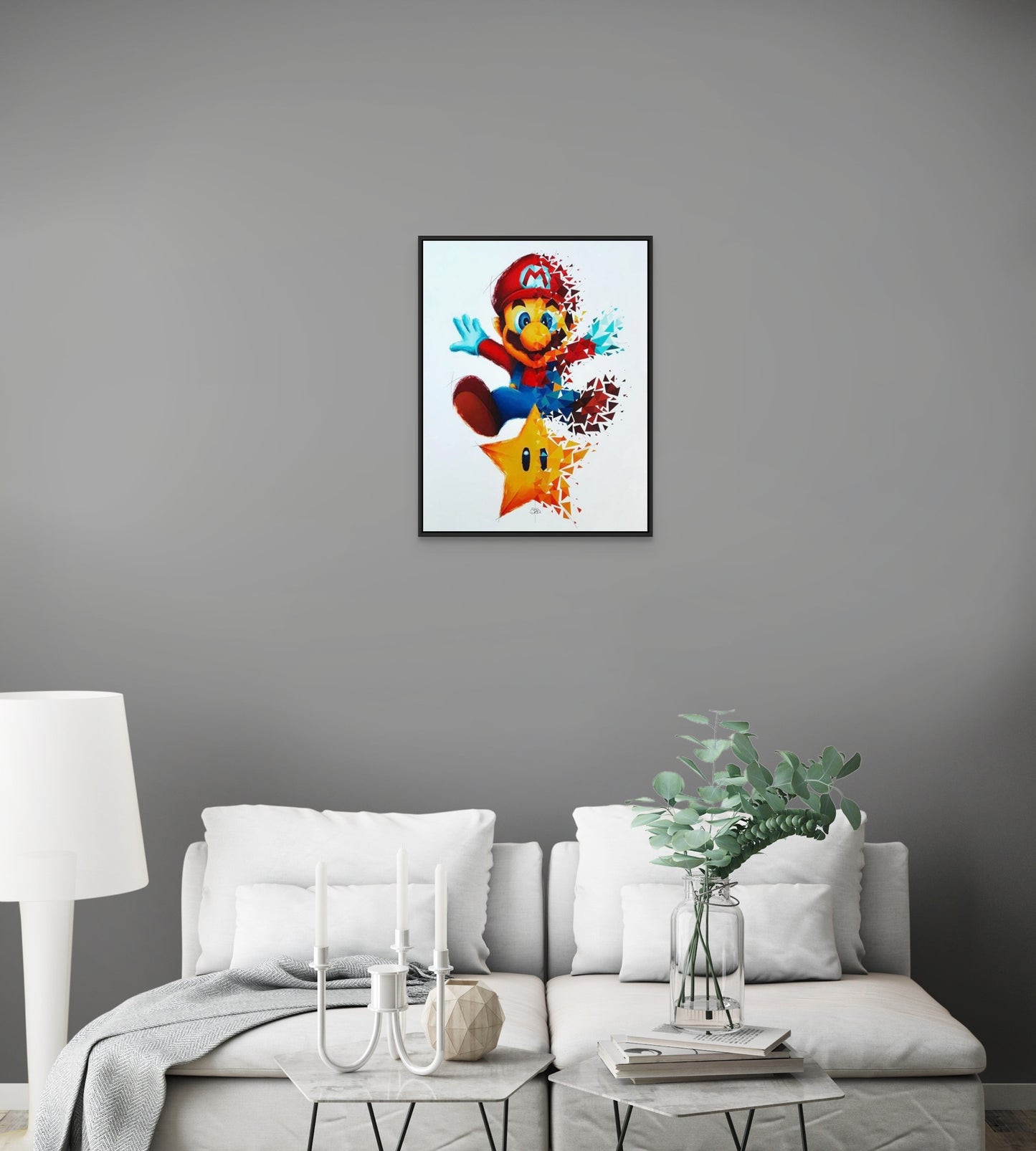 Super Mario Star by Sabrina Beretta (Print)