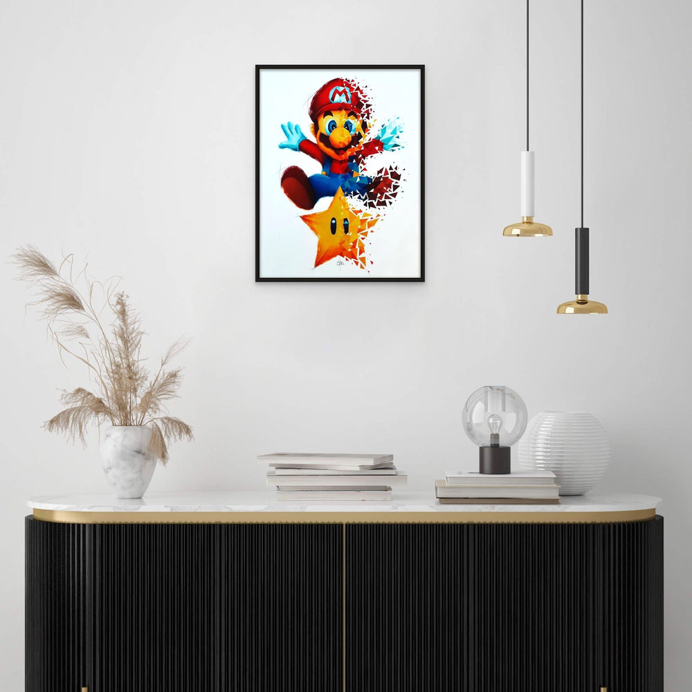 
                  
                    Super Mario Star by Sabrina Beretta (Print)
                  
                