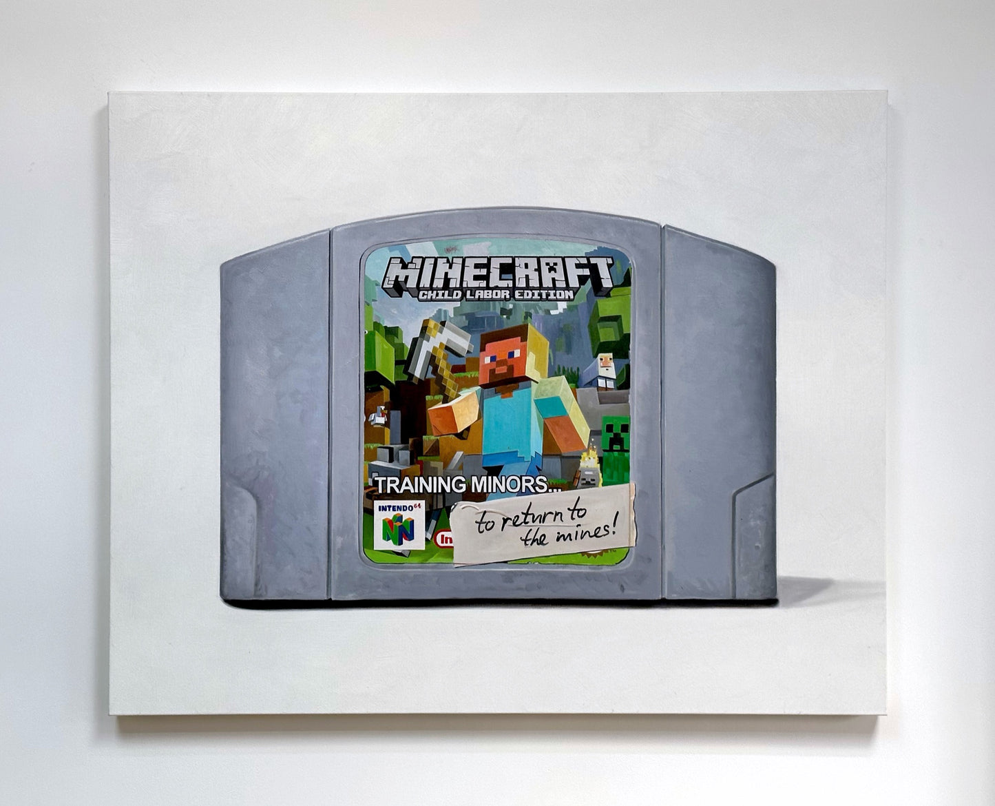 Minecraft: Child Labor Edition N64 by Arlo Sinclair