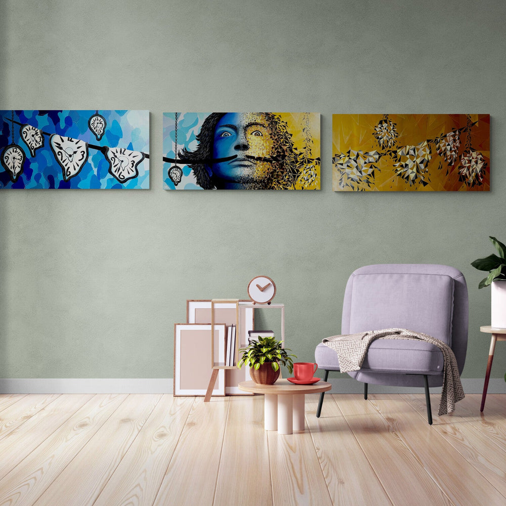 Paradoxe de l’oxymore (Triptych) by Sabrina Beretta - Signature Fine Art