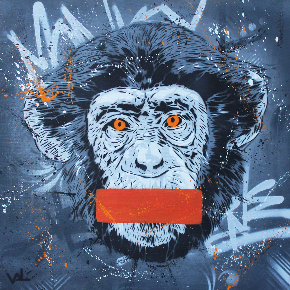 
                  
                    Three Wise Monkeys (Triptych) by Valé Stencil - Signature Fine Art
                  
                