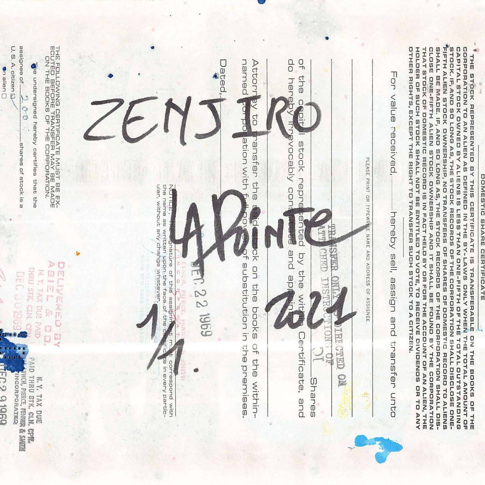 
                  
                    Zenjiro by La Pointe - Signature Fine Art
                  
                