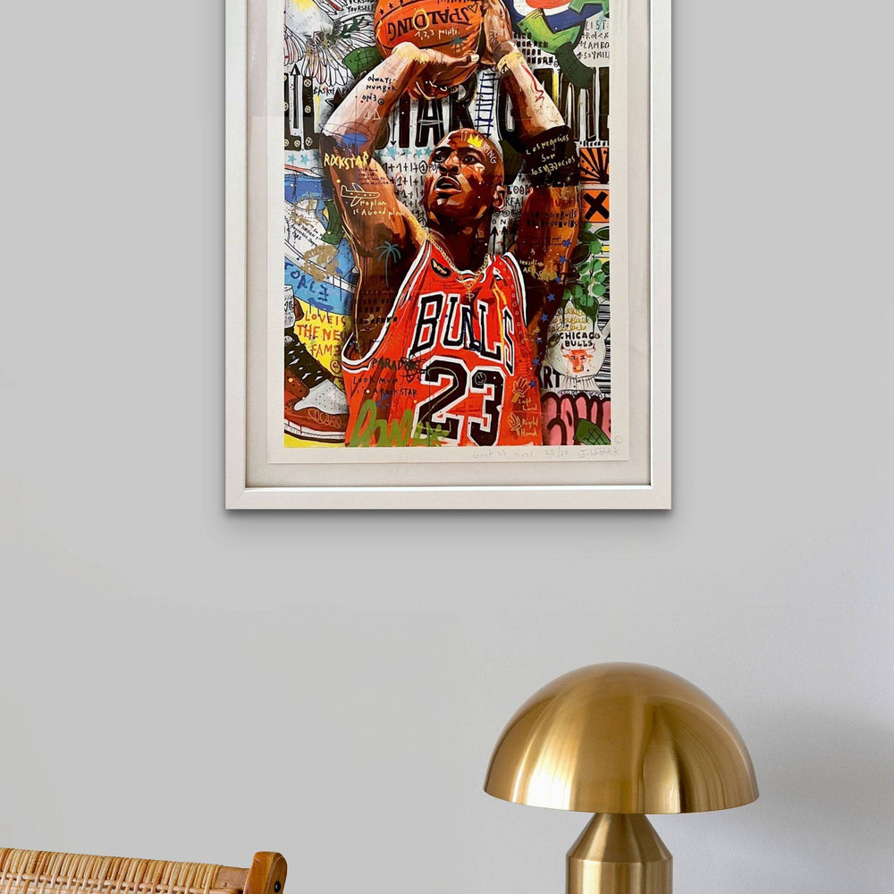 
                  
                    Goat 23 Jordan by Jisbar by Jisbar - Signature Fine Art
                  
                