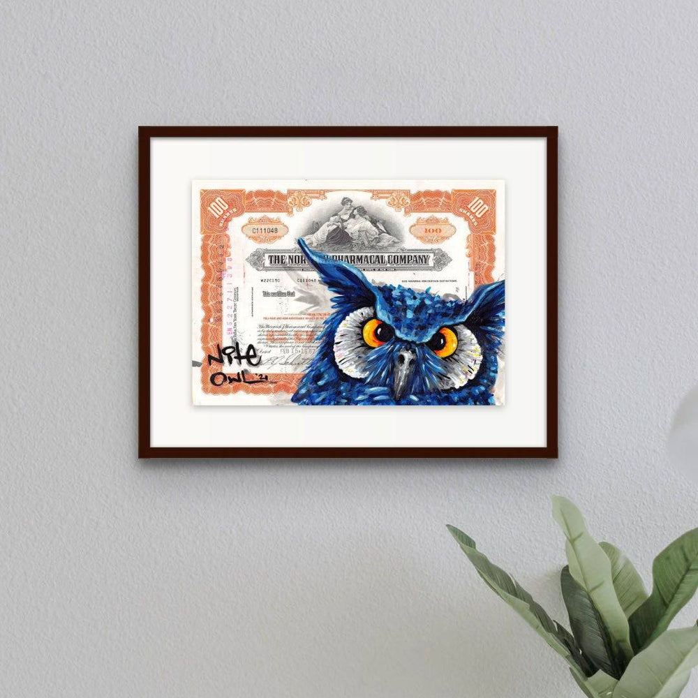 
                  
                    Blue whoo by Nite Owl - Signature Fine Art
                  
                