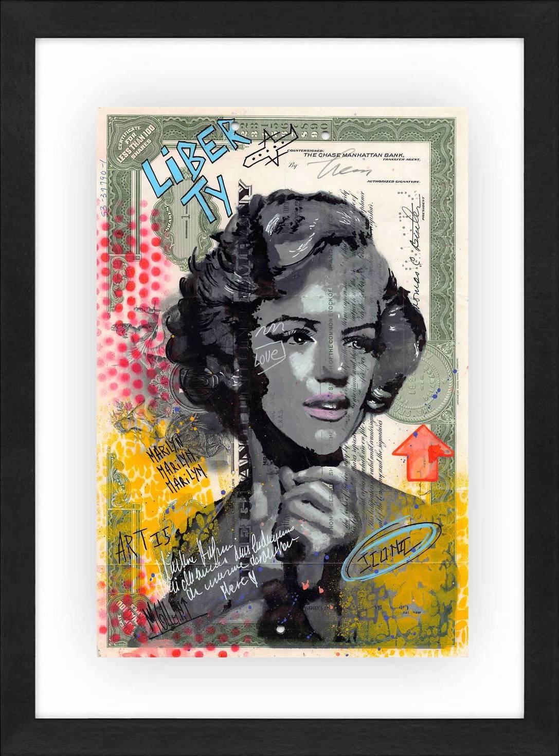 Marilyn Monroe by Nathalie Molla - Signature Fine Art