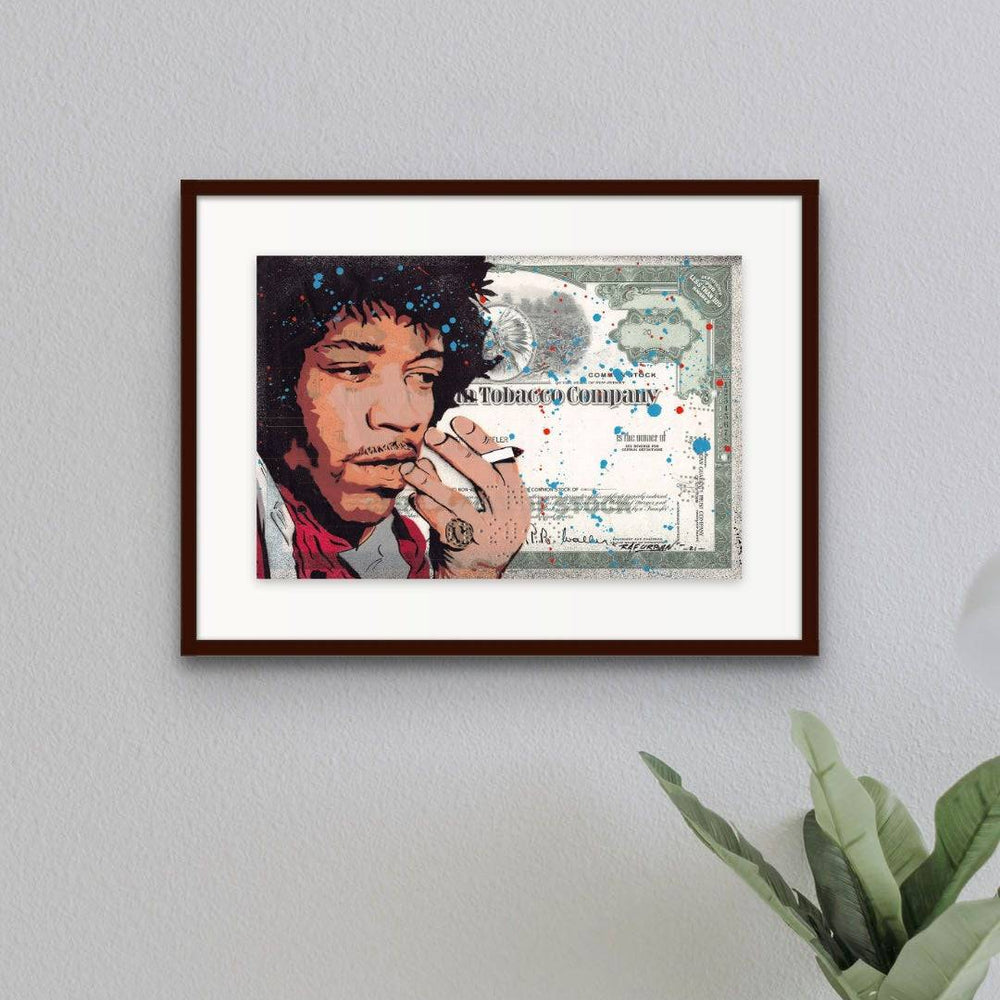 
                  
                    Hendrix by Raf Urban - Signature Fine Art
                  
                