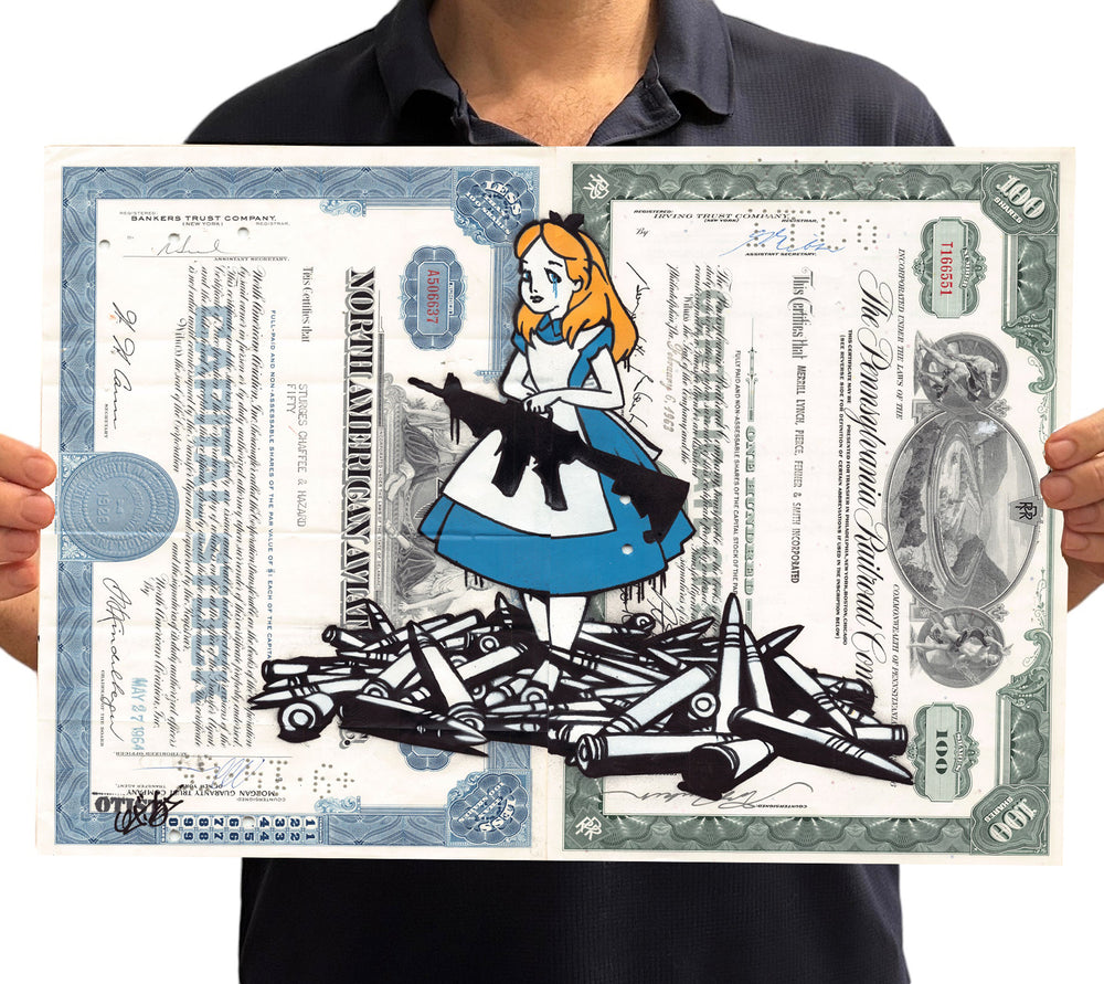 Alice in wonderland by OTIST (Print)