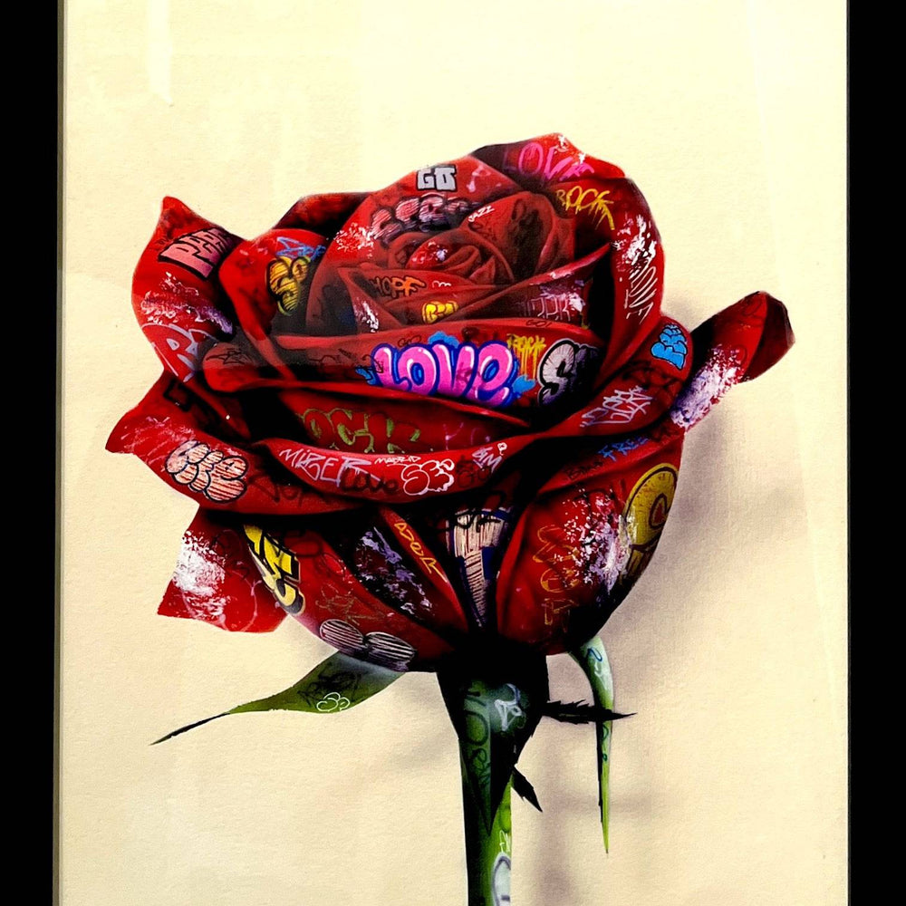 Rose (Limited Edition Print) by Onemizer - Signature Fine Art