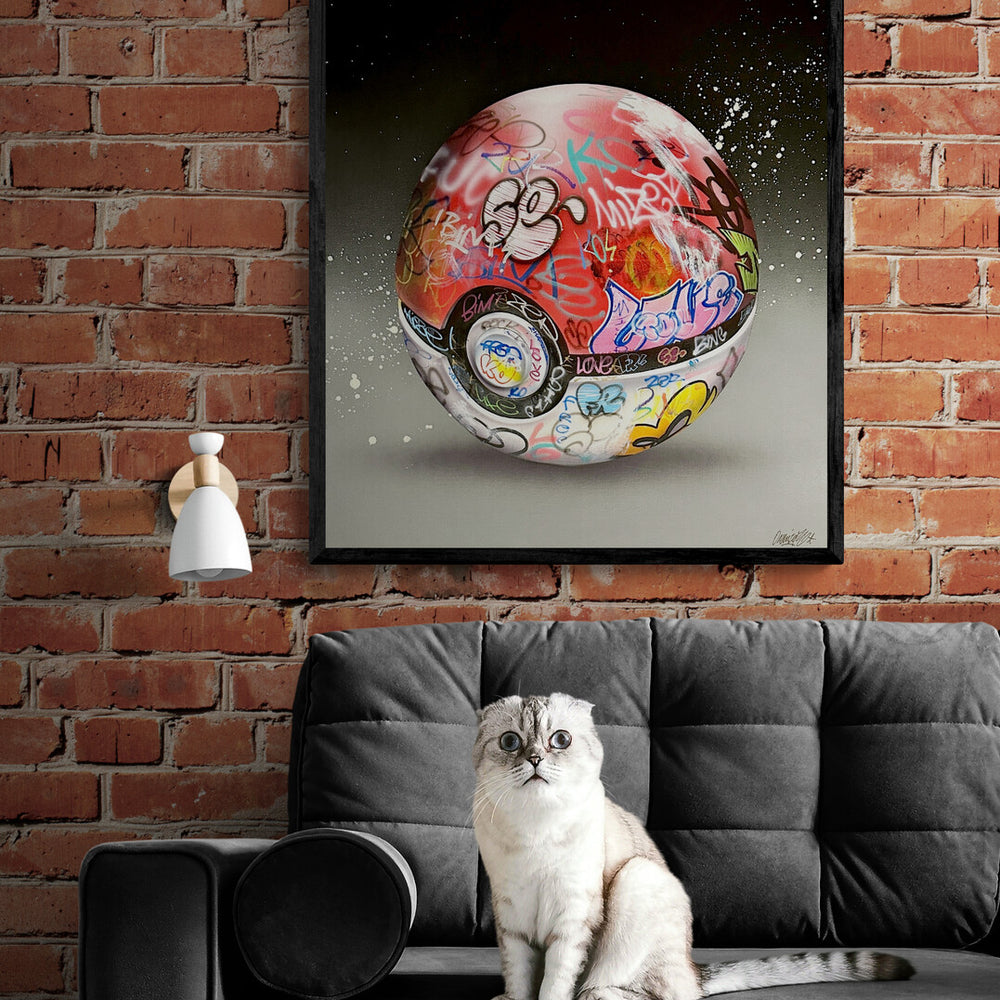 
                  
                    Pokeball by Onemizer by Onemizer - Signature Fine Art
                  
                