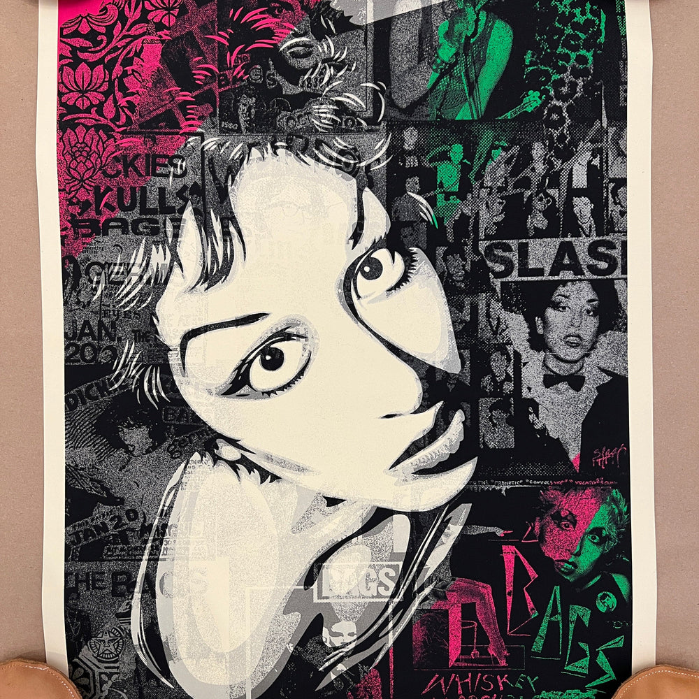 Alice Bag' (w/ Melanie Nissen) by Shepard Fairey - Signature Fine Art