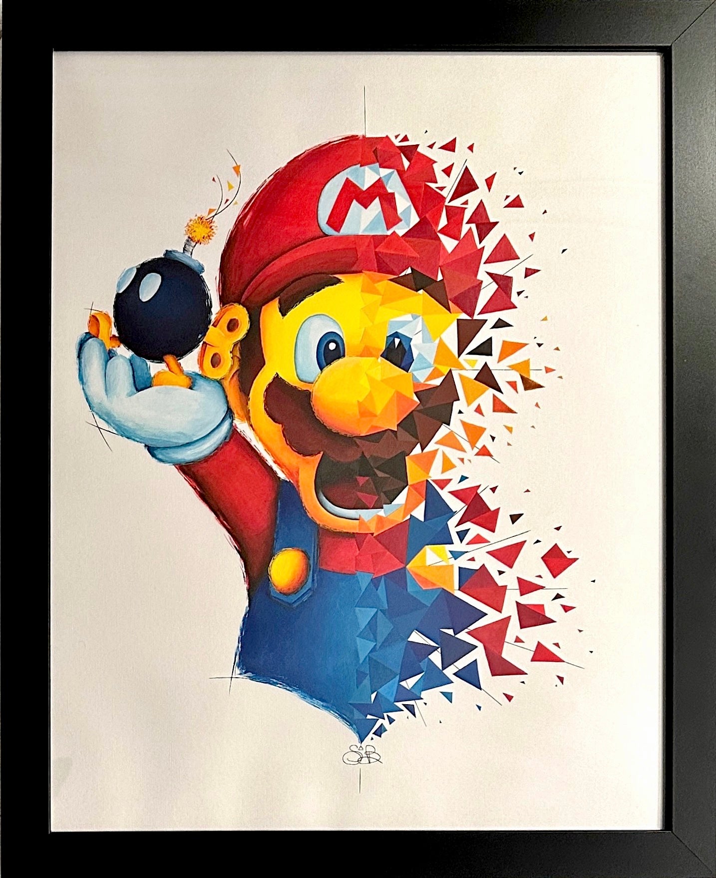 Mario Bob-omb by Sabrina Beretta by Sabrina Beretta - Signature Fine Art