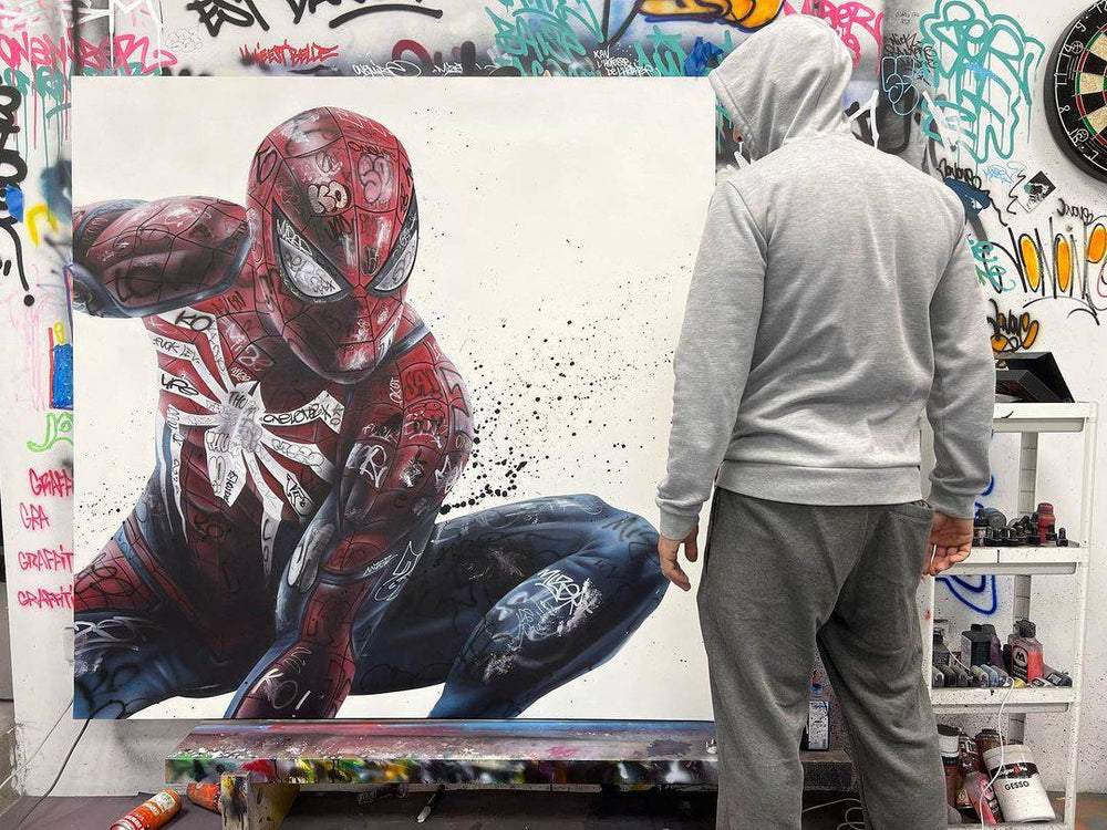 
                  
                    Spider-man by Onemizer - Signature Fine Art
                  
                