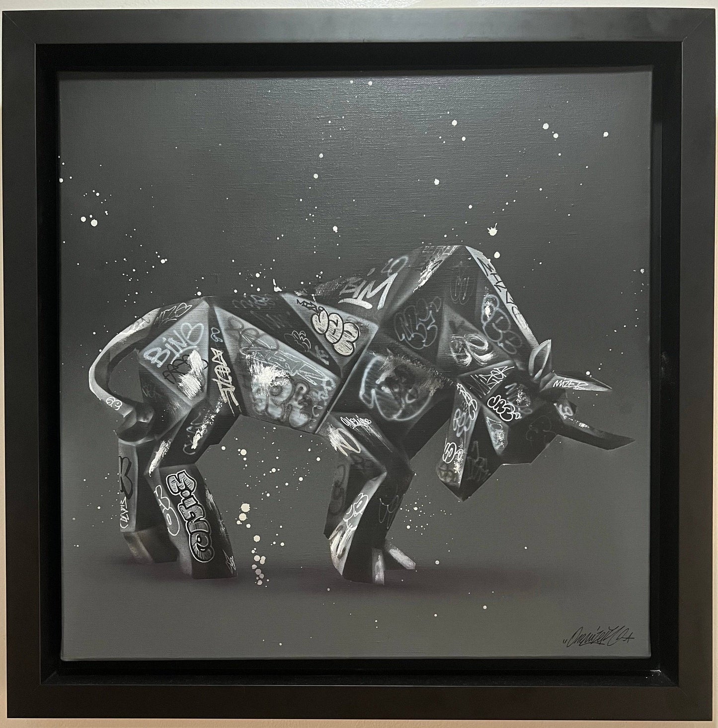 Bull by Onemizer - Signature Fine Art