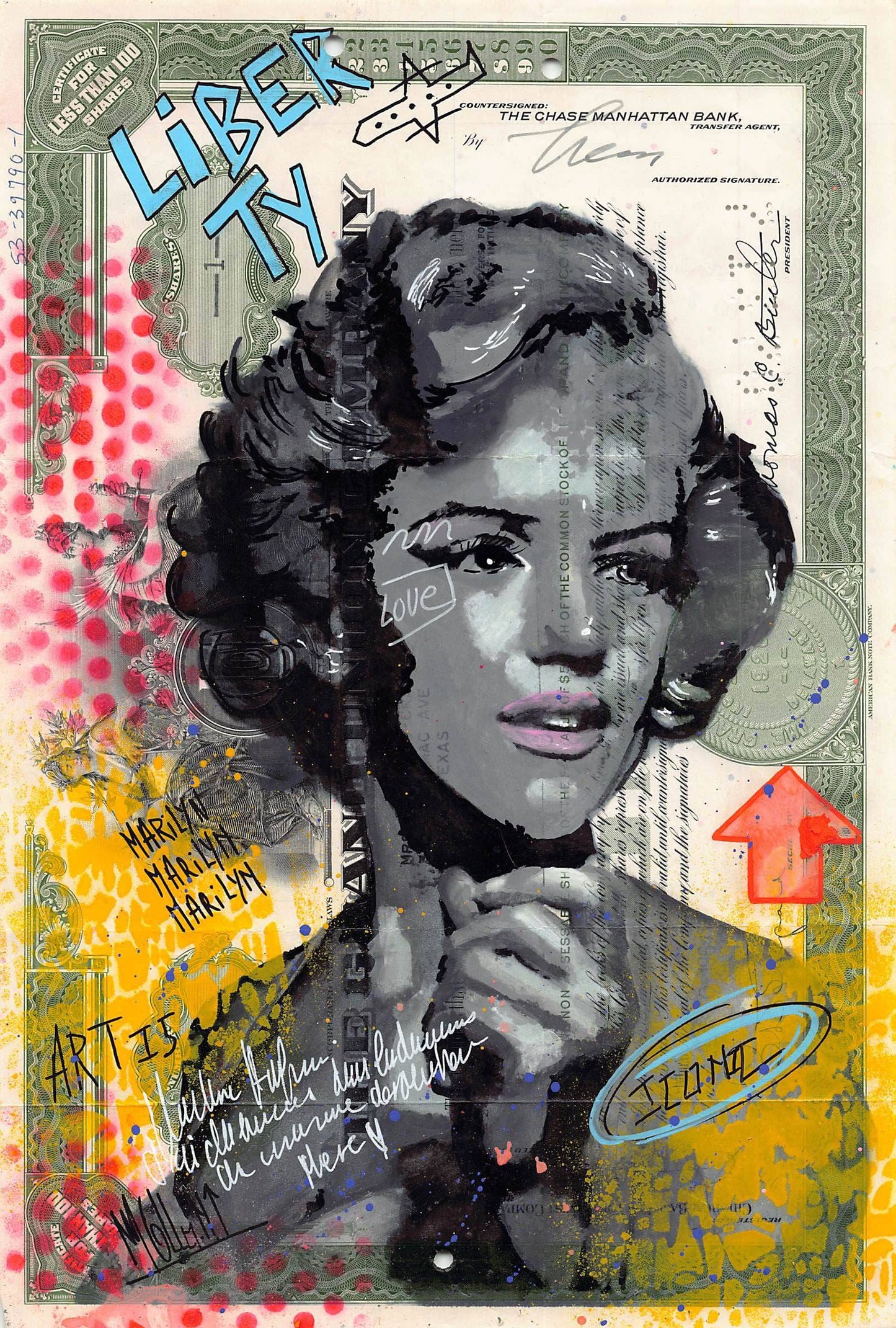 Marilyn Monroe by Nathalie Molla - Signature Fine Art